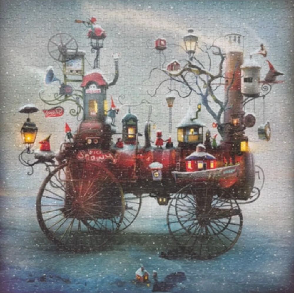 Big Snowy - Magnolia puzzle collectible [Barcode 8699375066814] - Main Image 3