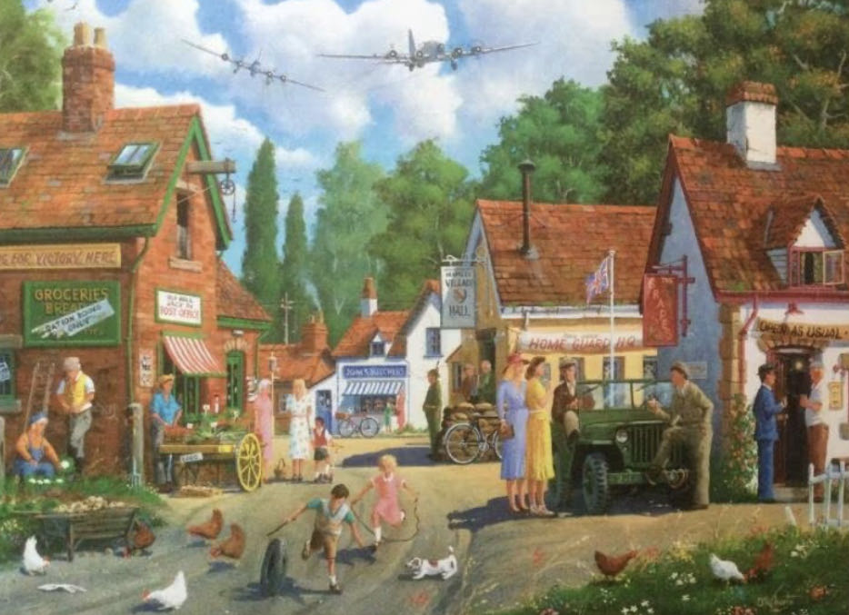 Meeting The Locals  - Gibsons 🇬🇧 puzzle collectible [Barcode 5012269030402] - Main Image 2