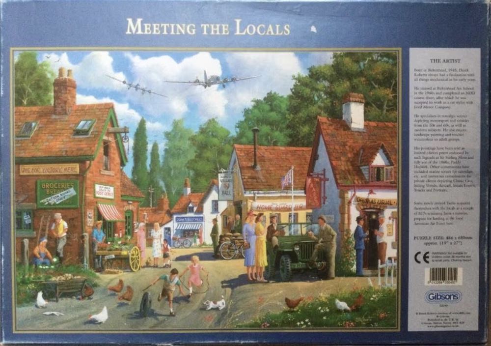 Meeting The Locals  - Gibsons 🇬🇧 puzzle collectible [Barcode 5012269030402] - Main Image 3