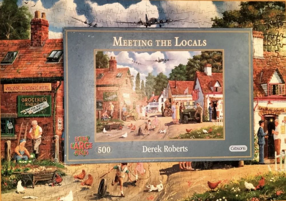 Meeting The Locals  - Gibsons 🇬🇧 puzzle collectible [Barcode 5012269030402] - Main Image 4