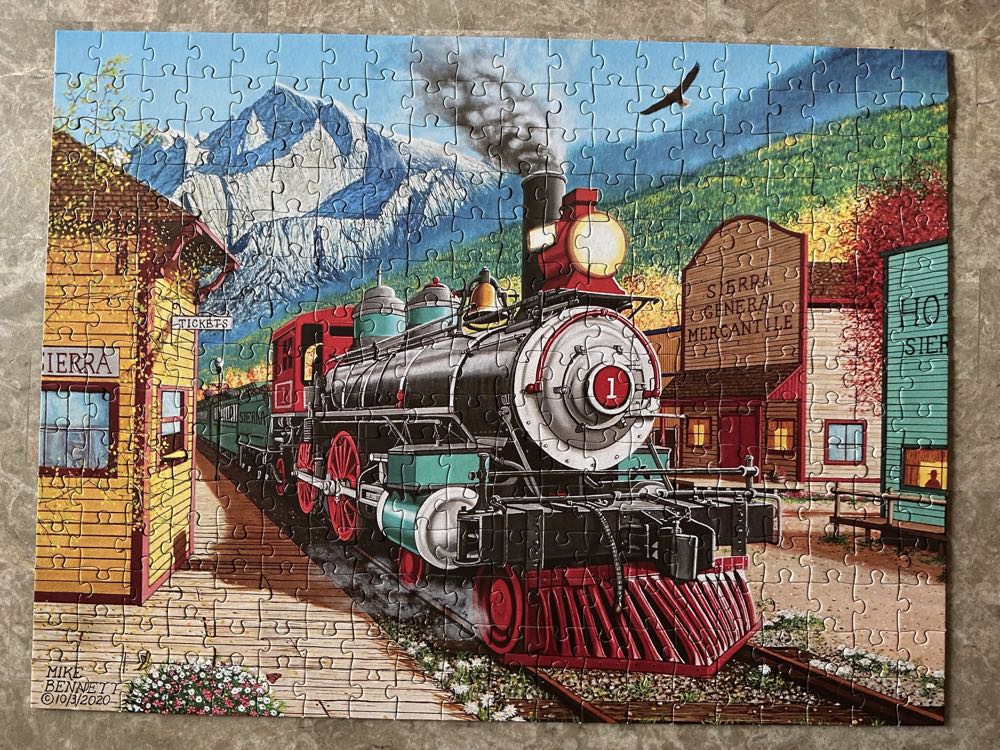 The Iron Horse - RoseArt puzzle collectible [Barcode 4895145438872] - Main Image 3