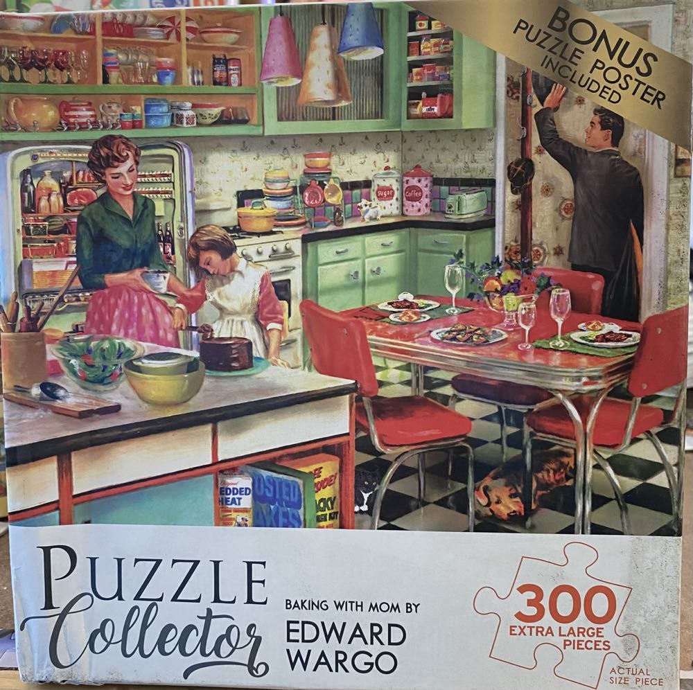 Baking With Mom - Puzzle Collection puzzle collectible [Barcode 4895145423885] - Main Image 2