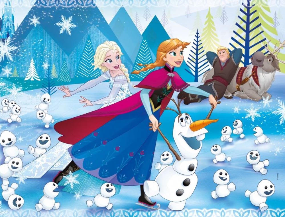 Frozen 🟦 - Clementoni puzzle collectible [Barcode 8005125073184] - Main Image 2