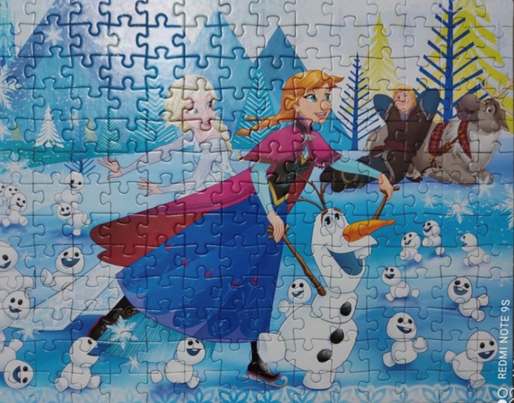 Frozen 🟦 - Clementoni puzzle collectible [Barcode 8005125073184] - Main Image 3