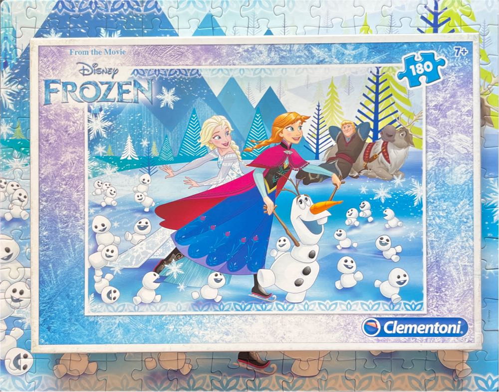 Frozen 🟦 - Clementoni puzzle collectible [Barcode 8005125073184] - Main Image 4