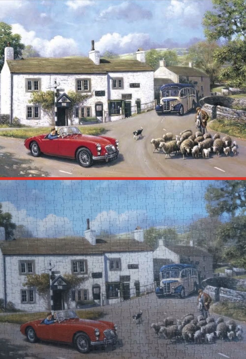 Old Friends - Gibsons puzzle collectible [Barcode 5012269008593] - Main Image 3