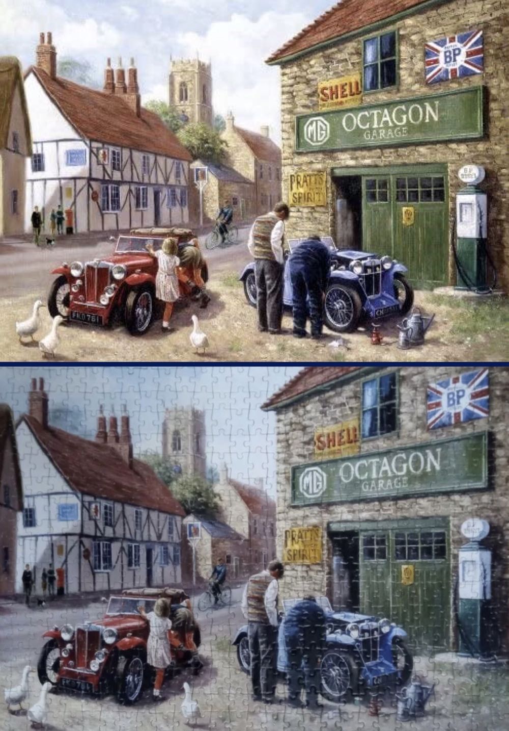 Old Friends - Gibsons puzzle collectible [Barcode 5012269008593] - Main Image 4