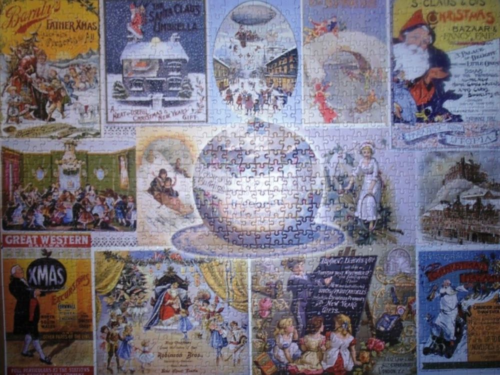 Olde Christmas (Donated To LPL) - Gibsons puzzle collectible [Barcode 5012269004823] - Main Image 3