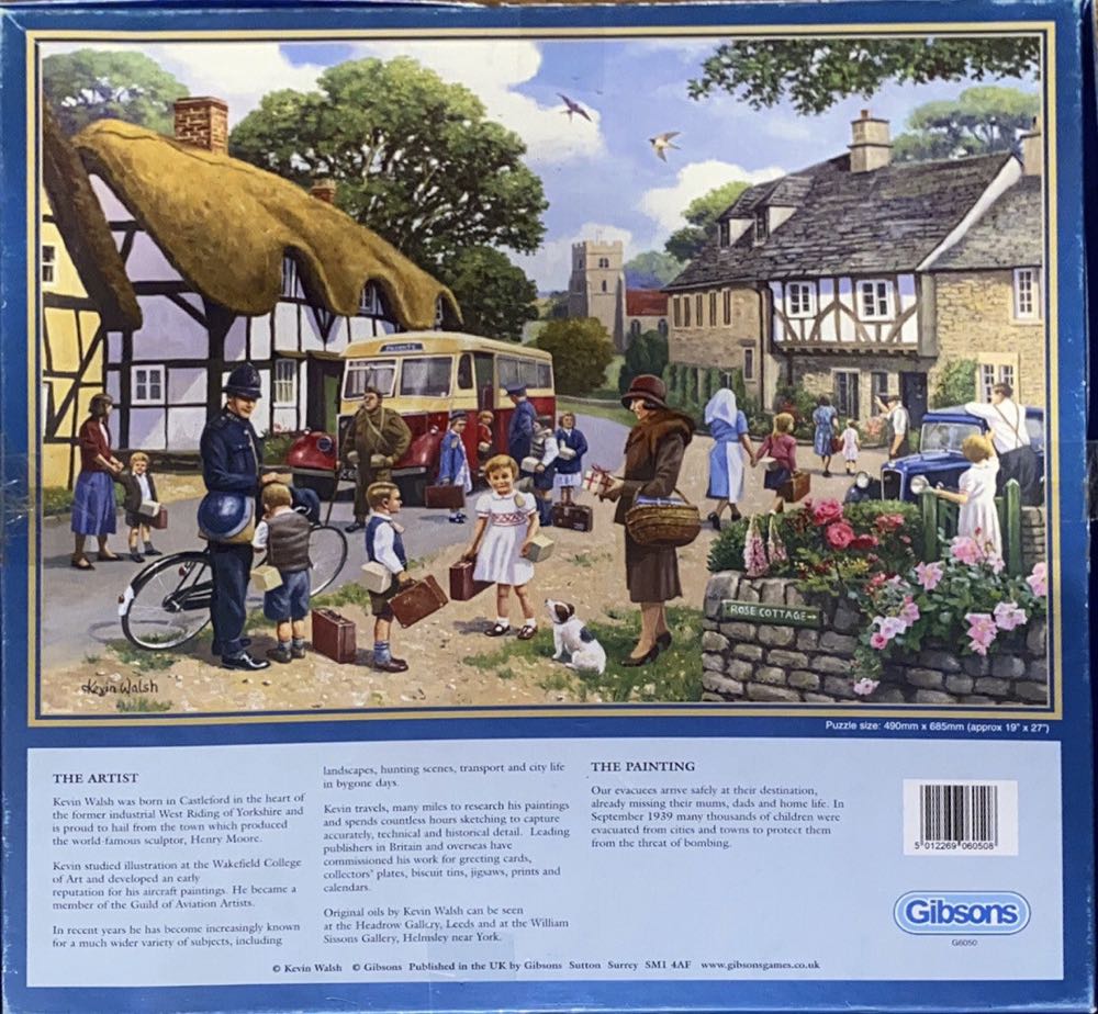 Out Of Harms Way (maken) - Gibsons puzzle collectible [Barcode 5012269060508] - Main Image 4