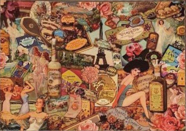 Paris Beauties - Gibsons puzzle collectible [Barcode 5012269005035] - Main Image 2