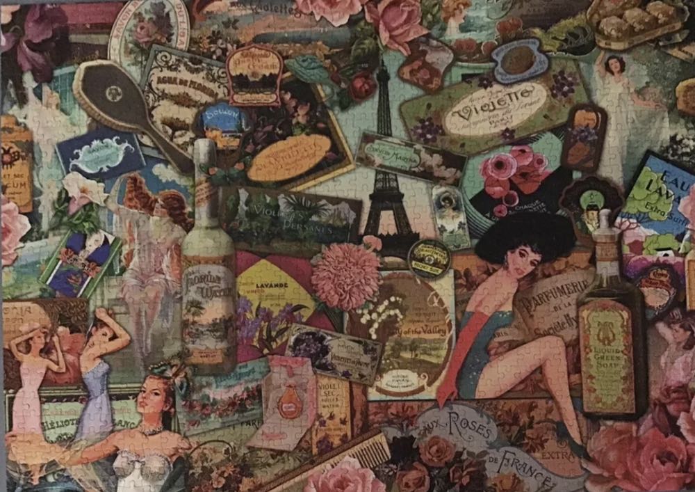 Paris Beauties - Gibsons puzzle collectible [Barcode 5012269005035] - Main Image 3