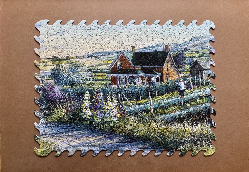 Blossoming Fields - Bits & Pieces puzzle collectible [Barcode 704812601867] - Main Image 2