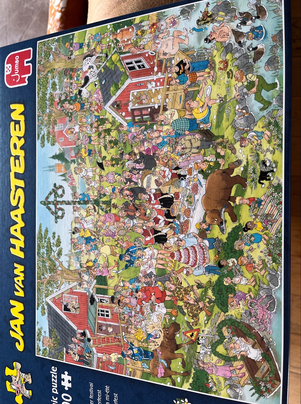 Colorful Carousel In The Park