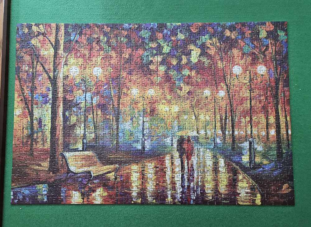 Rainy Night Stroll  puzzle collectible - Main Image 2