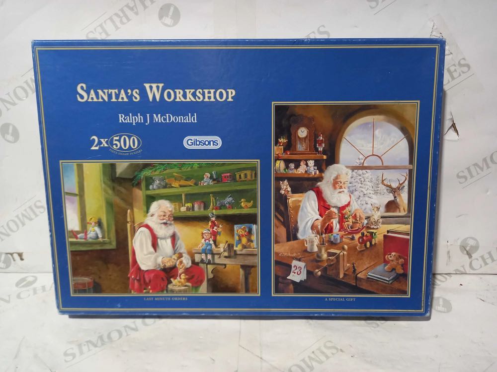 Santas Workshop - Gibsons puzzle collectible - Main Image 4