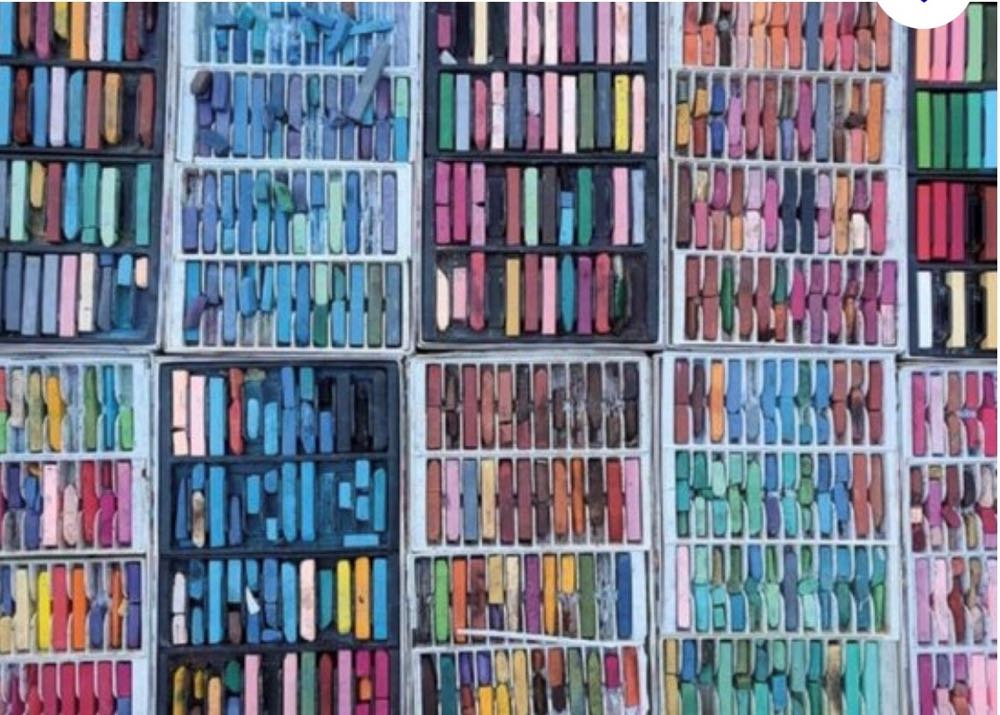 Rainbow Chalks - Gibsons puzzle collectible [Barcode 5012269072044] - Main Image 2