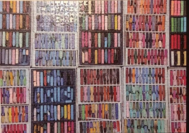 Rainbow Chalks - Gibsons puzzle collectible [Barcode 5012269072044] - Main Image 3