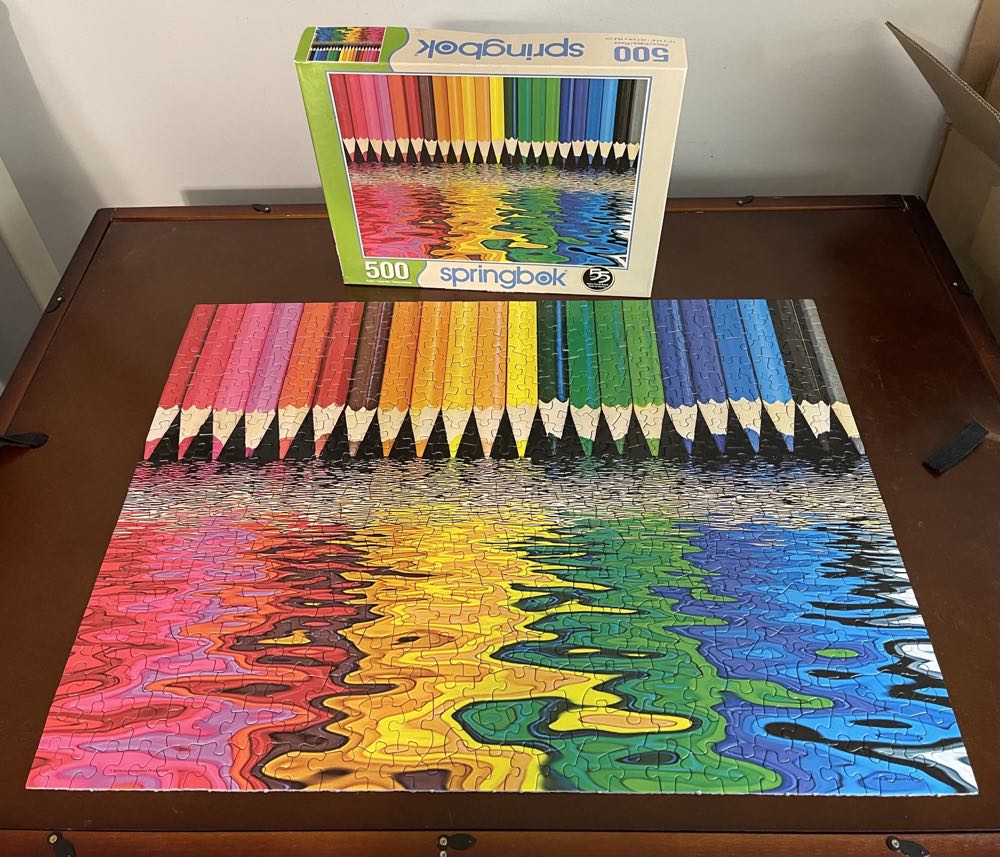 Pencil Pushers - Springbok puzzle collectible [Barcode 091683014866] - Main Image 2