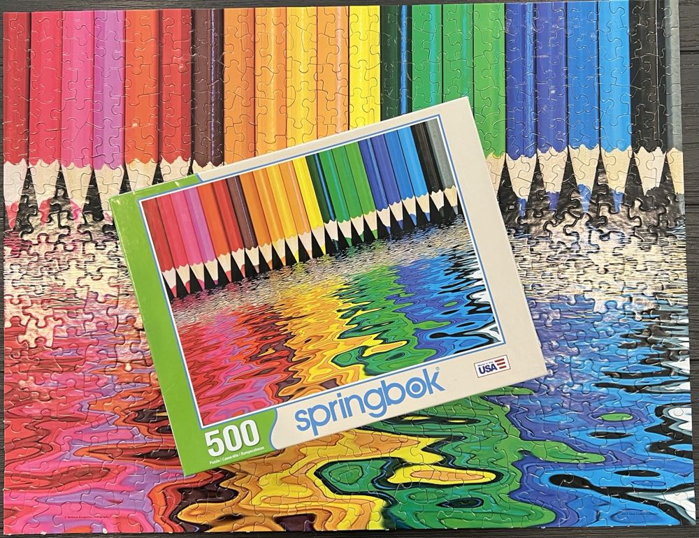 Pencil Pushers - Springbok puzzle collectible [Barcode 091683014866] - Main Image 4