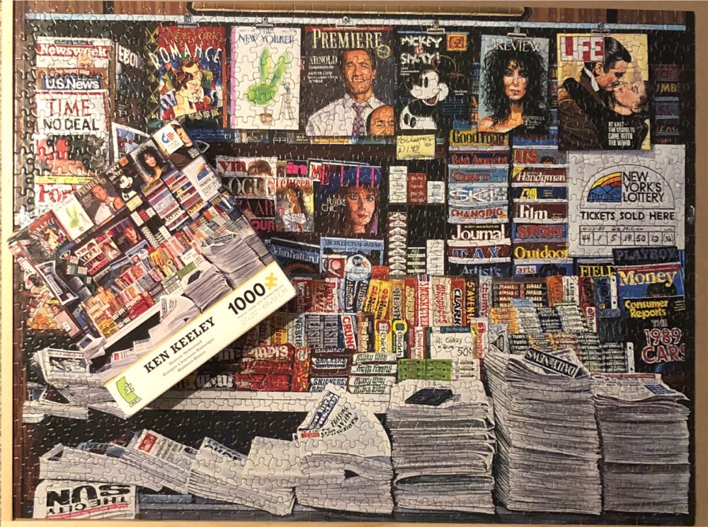20-21st Century Newsstand - Ceaco puzzle collectible [Barcode 9781936011612] - Main Image 3