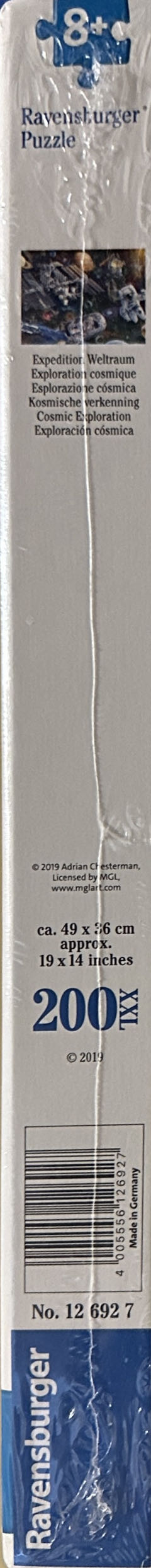 Cosmic Exploration - Ravensburger puzzle collectible [Barcode 4005556126927] - Main Image 2