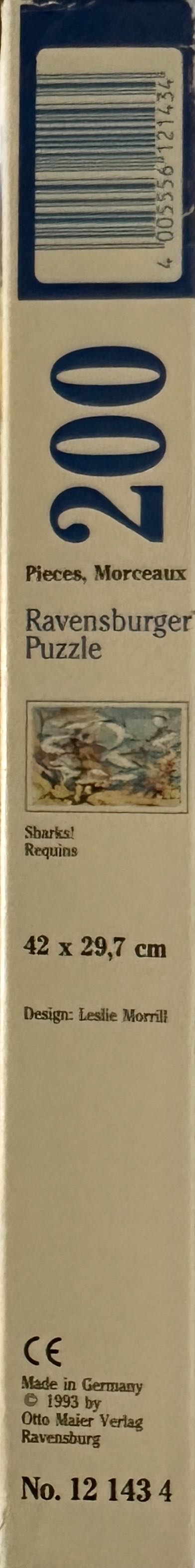 Sharks! - Ravensburger puzzle collectible [Barcode 4005556121434] - Main Image 2