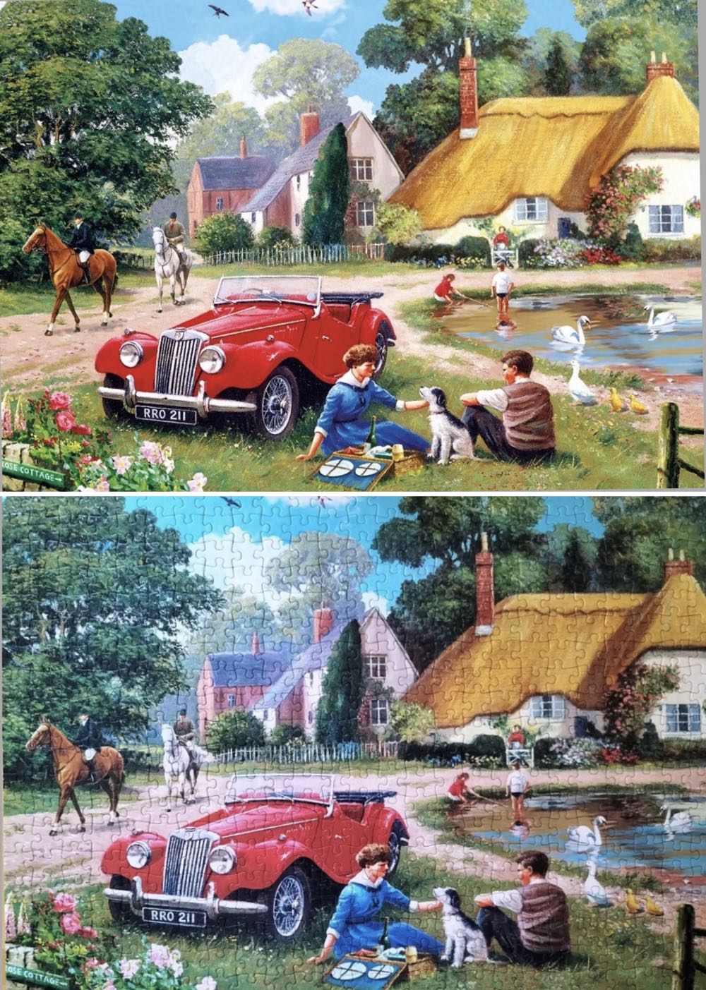 Ponds And Pumps - Gibsons puzzle collectible [Barcode 5012269050509] - Main Image 4