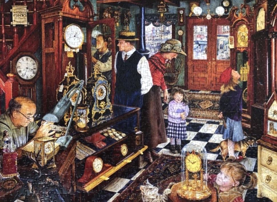 The Clock Shop - Gibsons puzzle collectible - Main Image 3