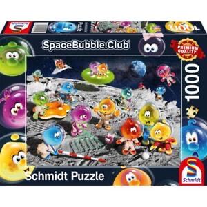 Schmidt Games On The Moon Spacebubble.club Adult Jigsaw Piece - Schmidt puzzle collectible [Barcode 4001504599454] - Main Image 1