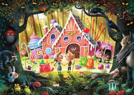 Hansel and Gretel Beware!-NEW - Ravensburger puzzle collectible - Main Image 2