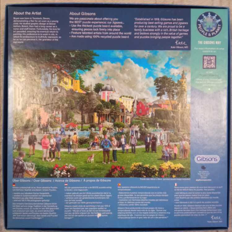 Portmeirion - Gibsons puzzle collectible [Barcode 5012269063677] - Main Image 2