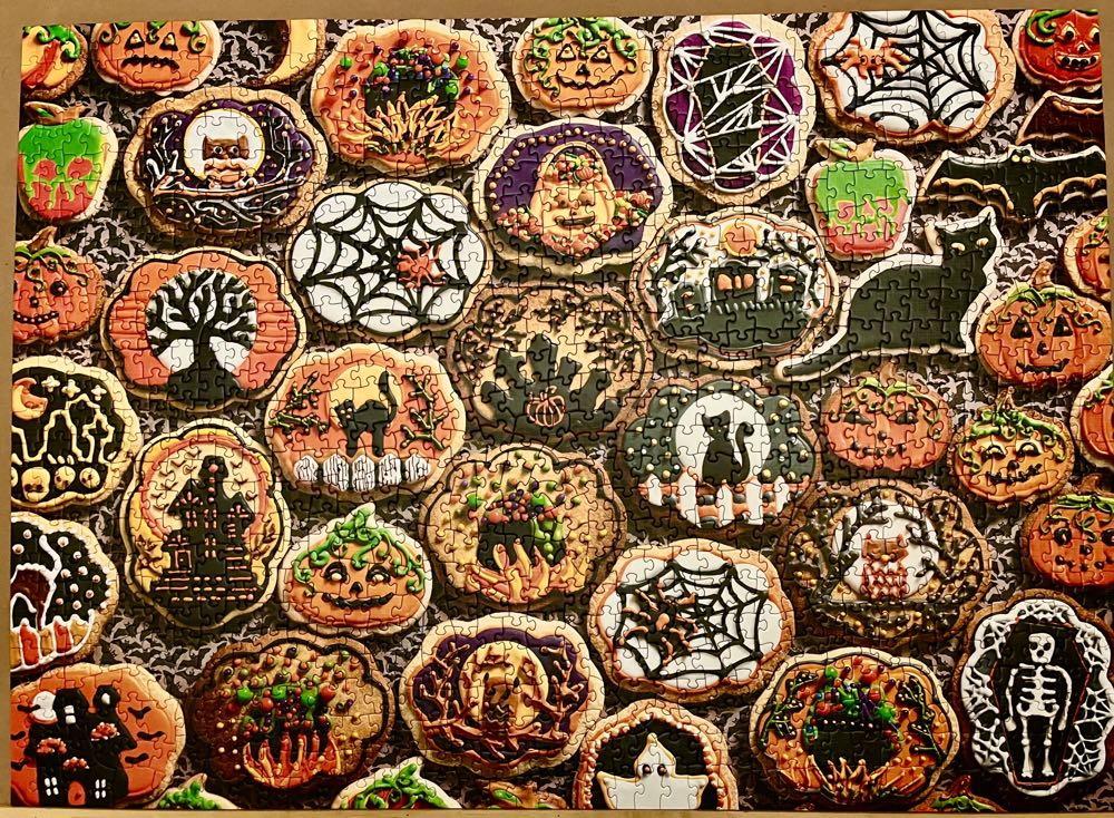 Halloween Cookies - Cobble Hill puzzle collectible [Barcode 625012402071] - Main Image 2