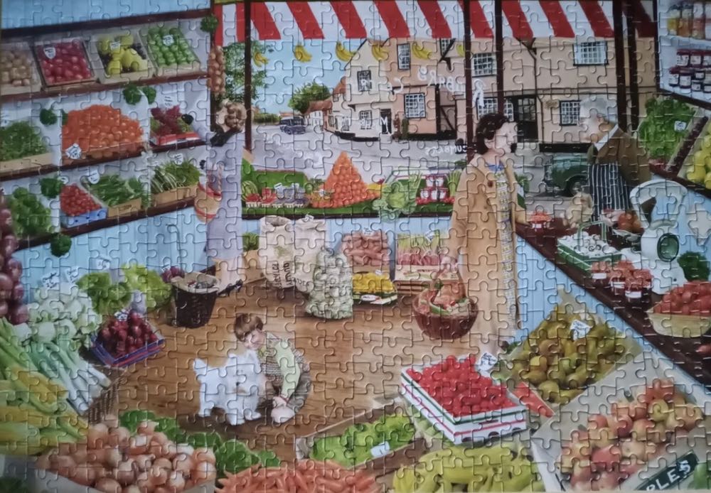 The Greengrocer - Gibsons puzzle collectible - Main Image 3