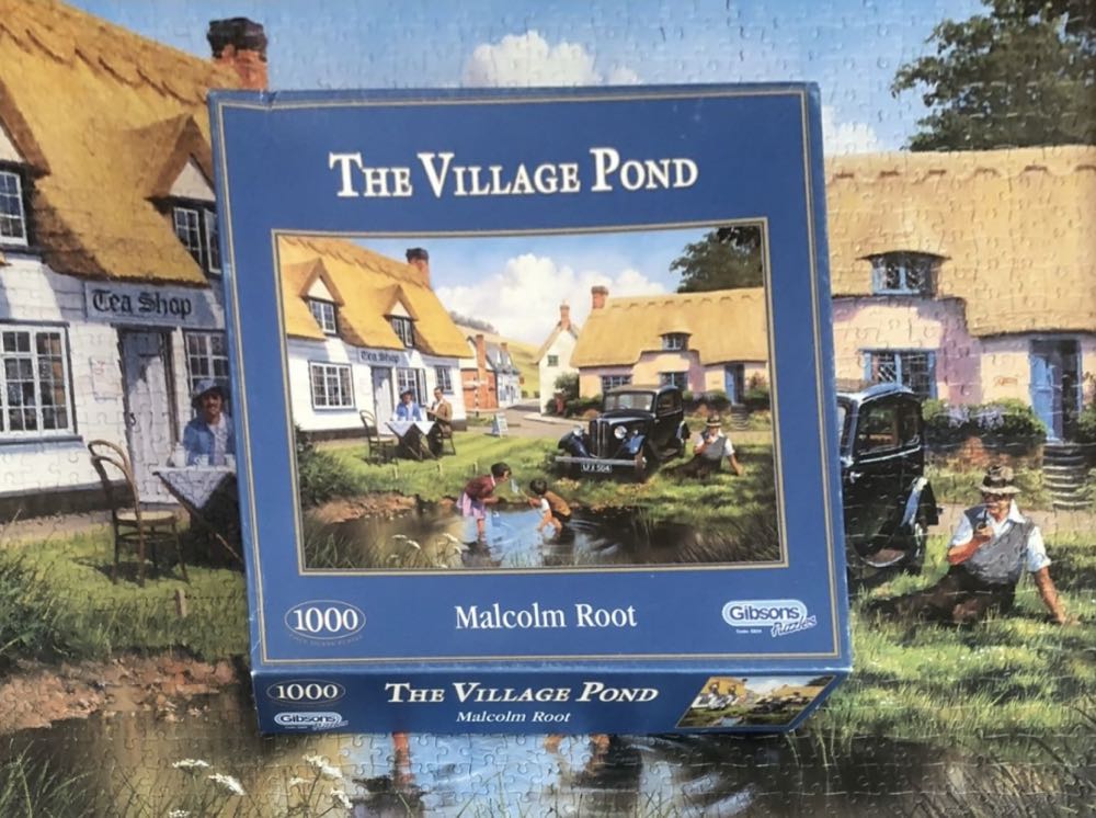 The Village Pond - Gibsons puzzle collectible - Main Image 4