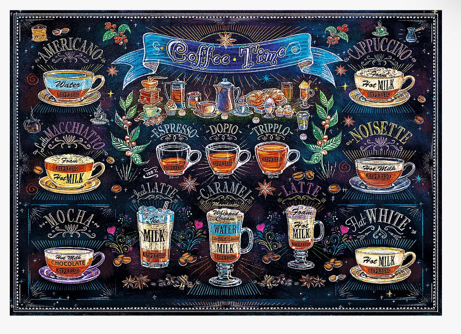 Coffee Time - Trefl puzzle collectible [Barcode 5900511374490] - Main Image 2