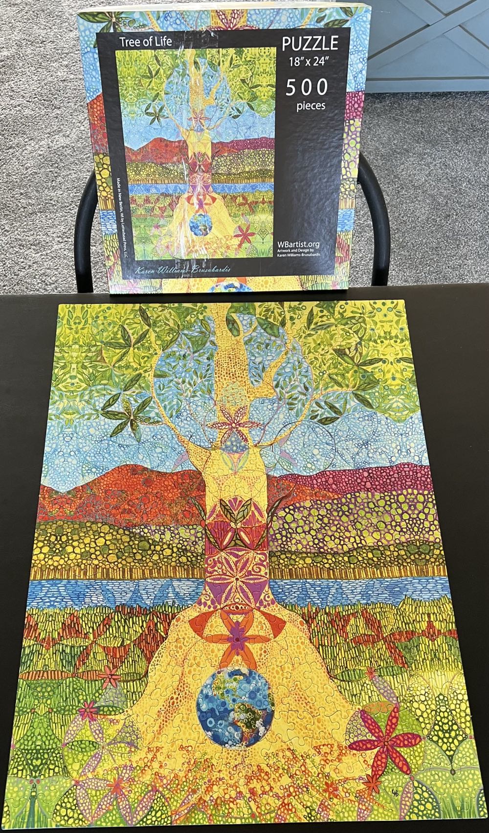 Tree Of Life - 407, 6/8/23 - Letterhead Press, LLC puzzle collectible - Main Image 3