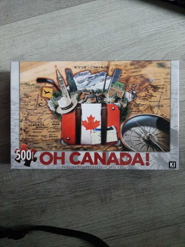 OH CANADA  puzzle collectible [Barcode 773392024458] - Main Image 2