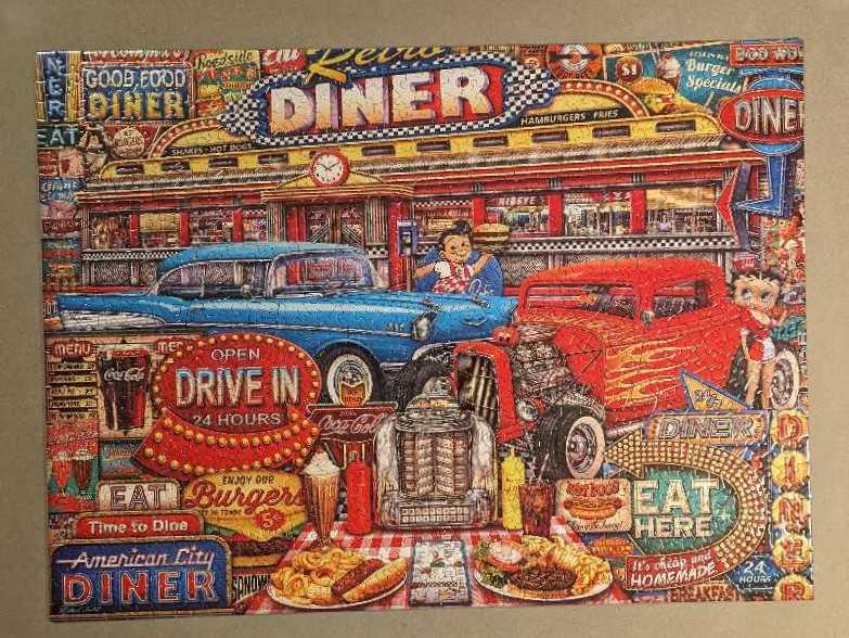 Retro Diner - Majestic puzzle collectible [Barcode 091683109944] - Main Image 3