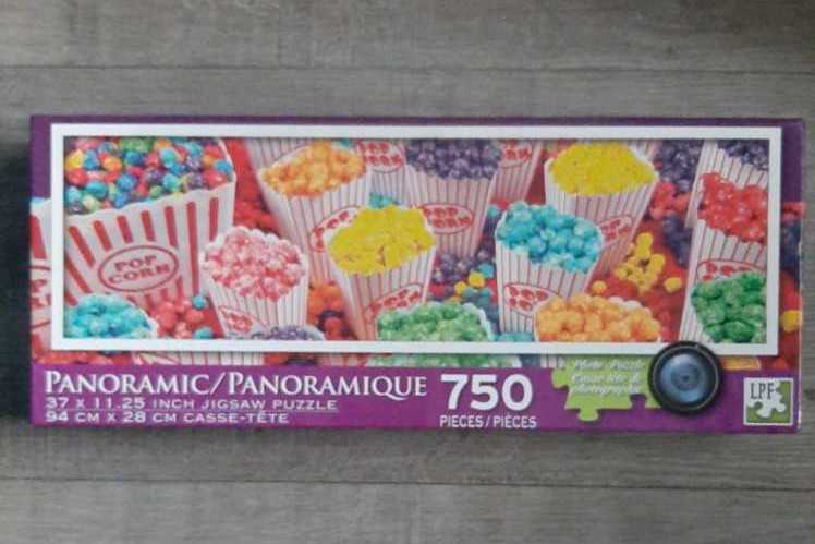 New Lpf Panoramic 11.25 ” X 37 ” Colourful Popcorn - LPF puzzle collectible [Barcode 4895145470506] - Main Image 3
