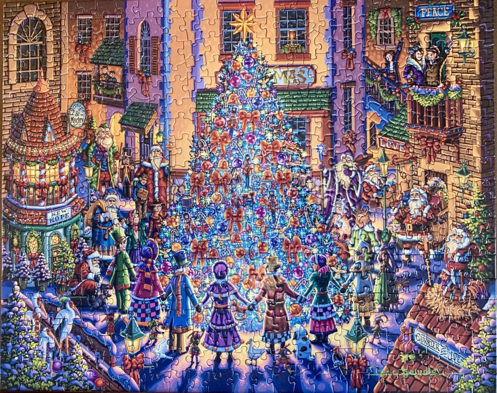 Spirit Of Christmas - For Sale or Trade - Dowdle puzzle collectible [Barcode 671095004084] - Main Image 2