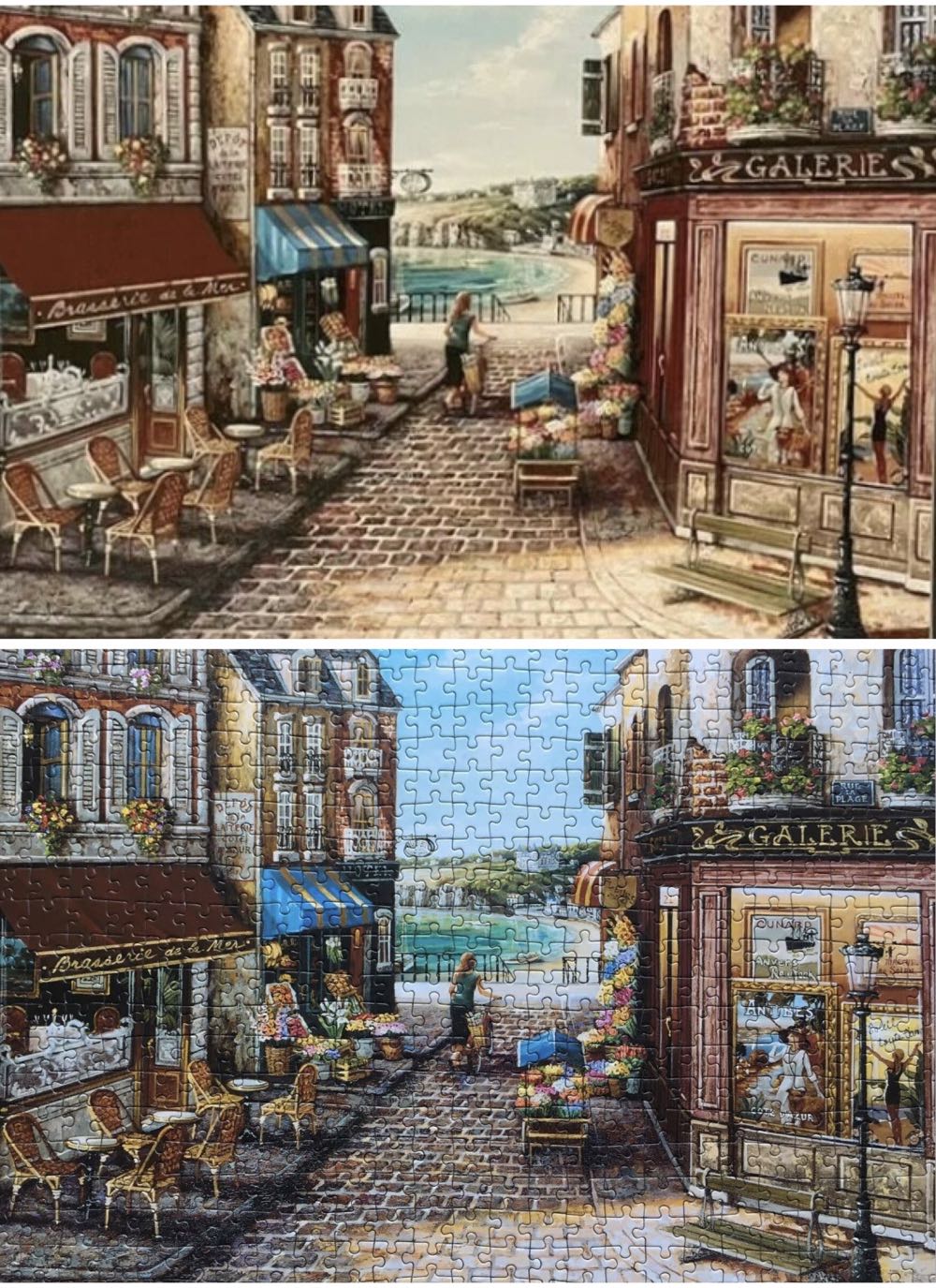 The Old Town (maken Scannen) - Gibsons puzzle collectible - Main Image 3