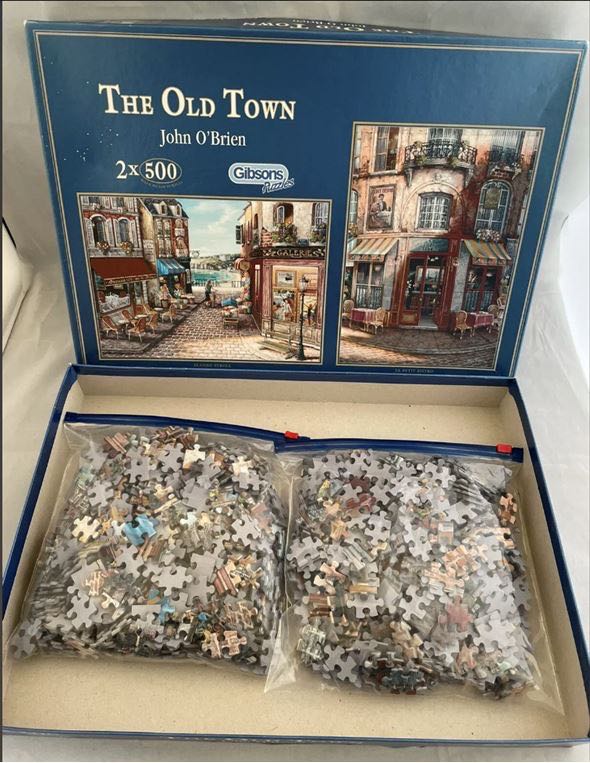 The Old Town (maken Scannen) - Gibsons puzzle collectible - Main Image 4