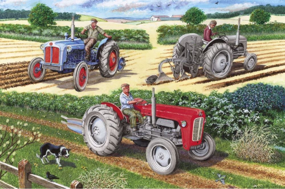 The Ploughing Match - Gibsons puzzle collectible [Barcode 5012269031065] - Main Image 2