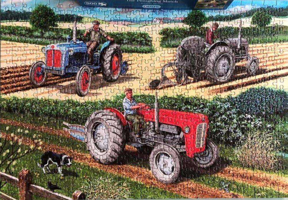 The Ploughing Match - Gibsons puzzle collectible [Barcode 5012269031065] - Main Image 3