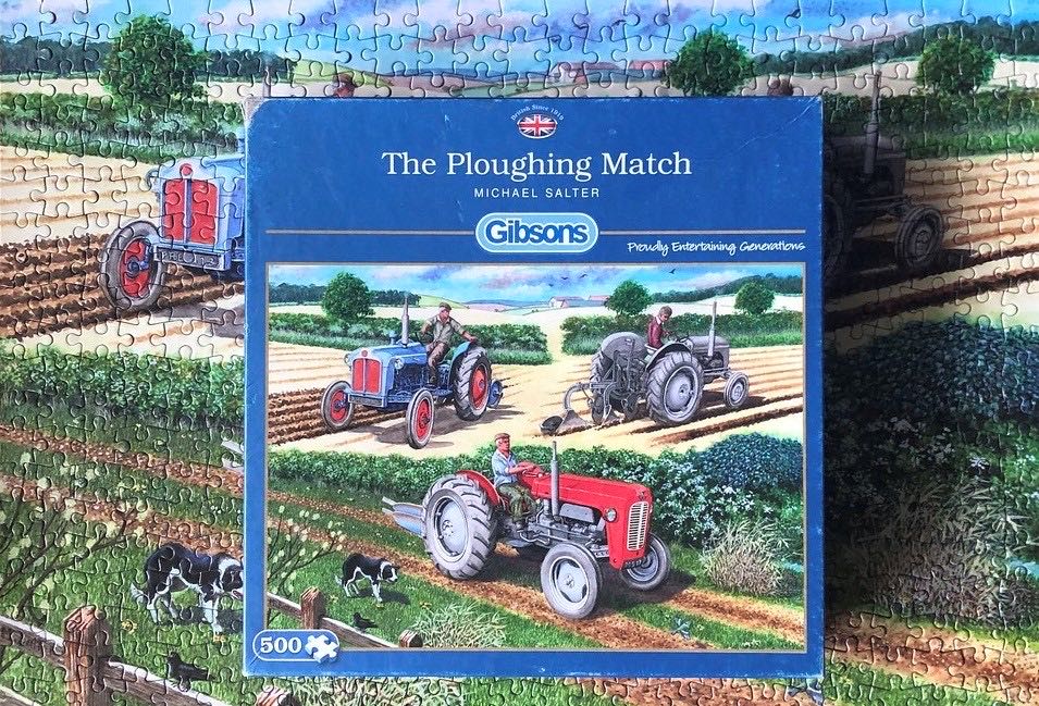The Ploughing Match - Gibsons puzzle collectible [Barcode 5012269031065] - Main Image 4