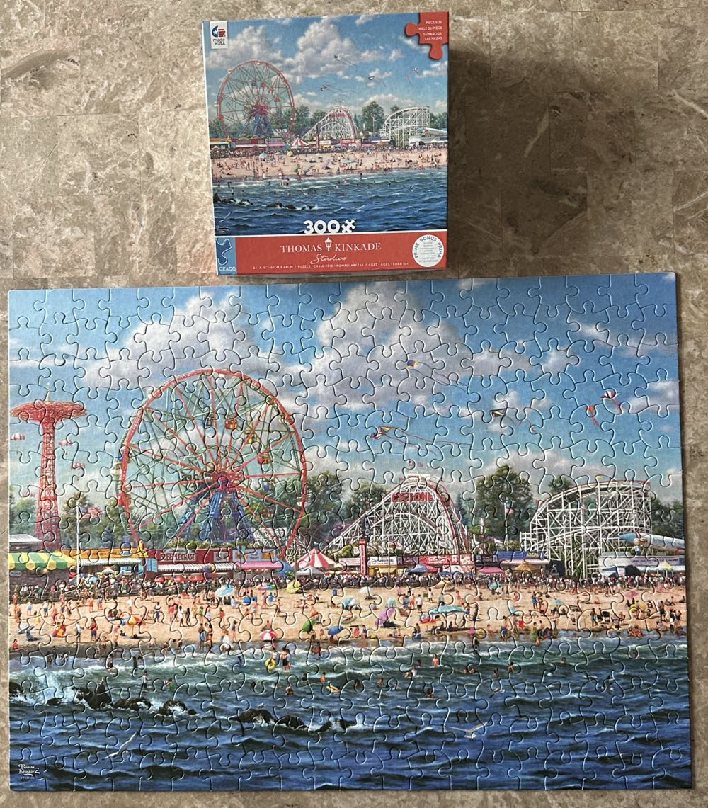 Coney Island*% - Ceaco puzzle collectible [Barcode 021081223799] - Main Image 2
