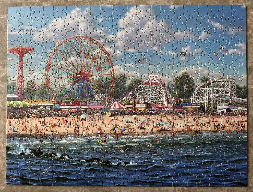 Coney Island*% - Ceaco puzzle collectible [Barcode 021081223799] - Main Image 3