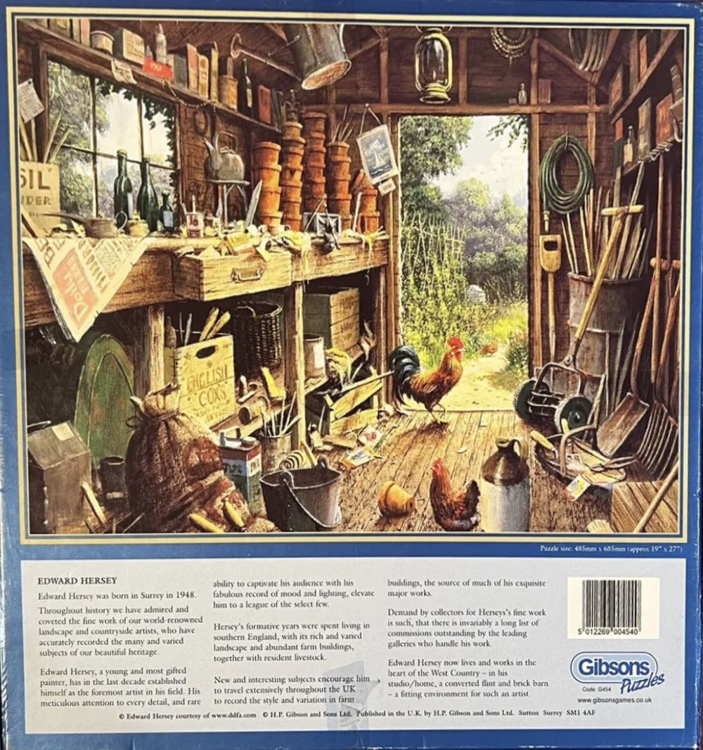 The Potting Shed - Gibsons 🇬🇧 puzzle collectible [Barcode 5012269004540] - Main Image 4