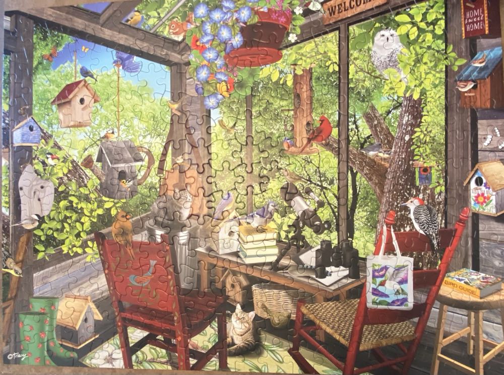 For The Love Of Birds - Ceaco puzzle collectible [Barcode 021081223638] - Main Image 2