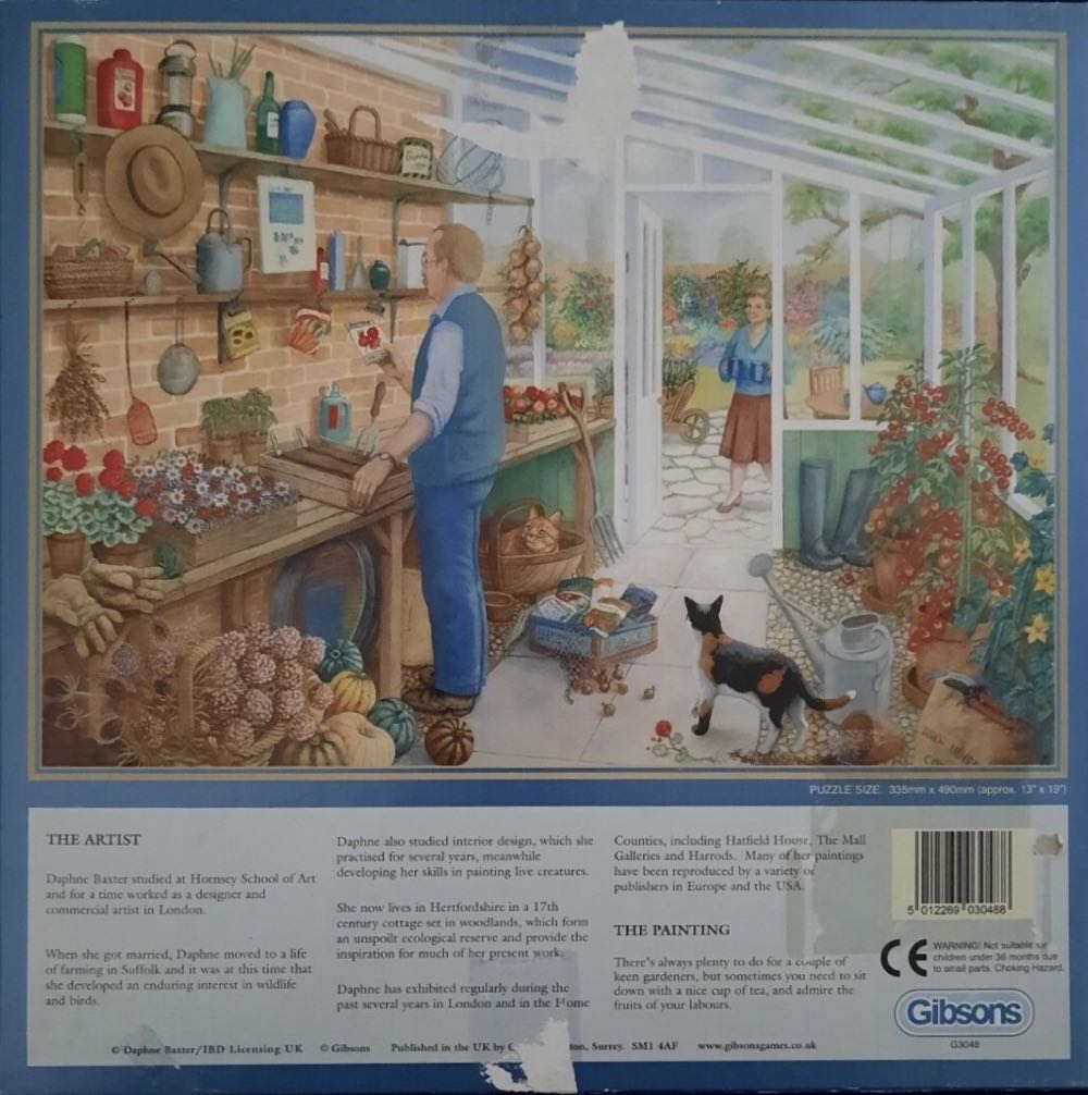 Time For Tea - Gibsons puzzle collectible [Barcode 5012269030488] - Main Image 4